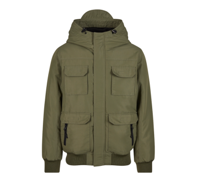Brandit Férfi téli kabát Men Exploration, olívzöld