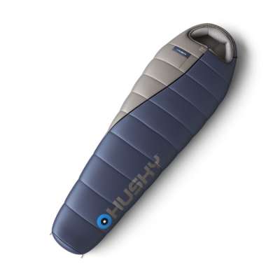 Husky Szintetikus három évszakos hálózsák Ember hosszú, kék/szürke