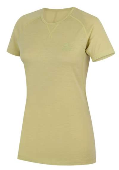 Husky Női rövid ujjú termo póló Mersa L, világos zöld