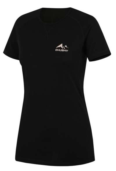 Husky Női termo póló rövid ujjú Mersa L, fekete