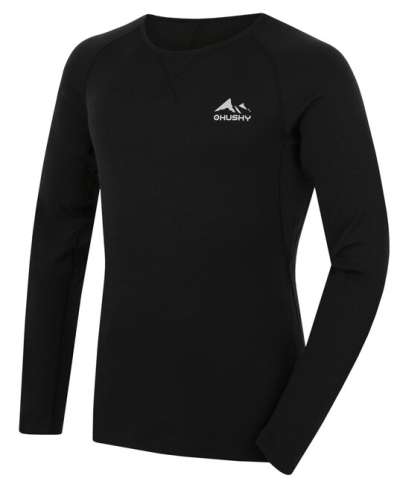 Husky Férfi hosszú ujjú termo póló Mertee M, fekete