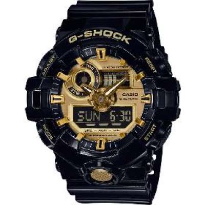 Casio G-Shock Óra GA-710GB-1AER, fekete/arany