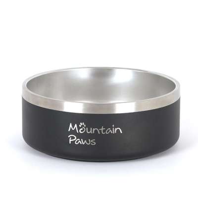 Mountain Paws rozsdamentes acél kutyatál