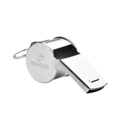 WARAGOD Rozsdamentes jelző-sport síp Sporton 120 dB