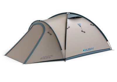 Husky Bizon 4 Classic családi sátor 4 személy, light grey