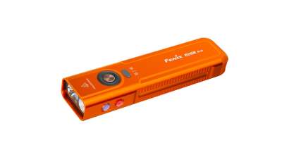 Fenix E06R PRO tölthető EDC zseblámpa, narancssárga