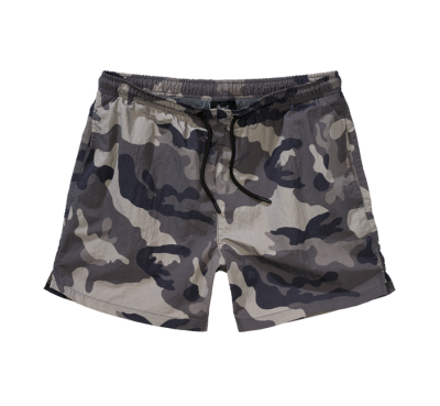 Brandit Swimshort Basic úszónadrág, grey camo