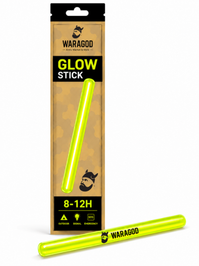 WARAGOD világítórúd 35cm, sárga