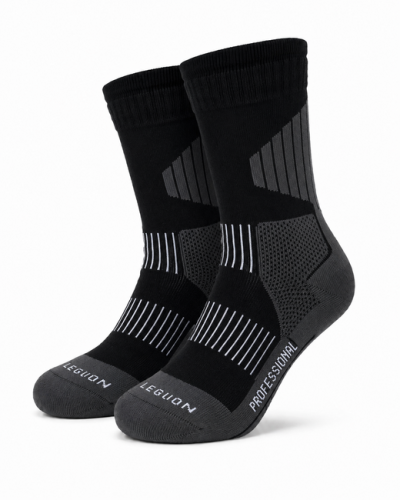 Leguon Solux MidSeason zokni, fekete