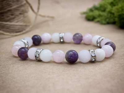 Endorphine vegyes ásvány karkötő