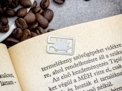 Süni oldaljelölő acél könyvjelző