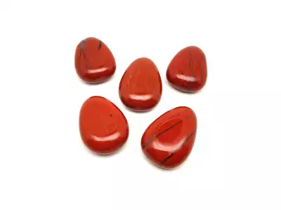 25/30mm Jáspis vörös csepp