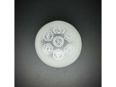 Szelenit golyó csakra 6cm