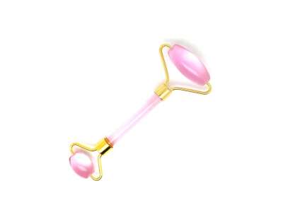 Masszázs roller Üveg rózsaszín 15x4x2cm