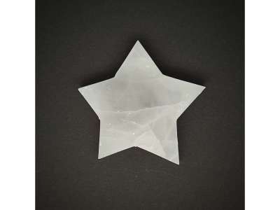 Szelenit csillag lapos 7cm