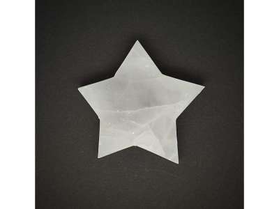 Szelenit csillag lapos 4cm