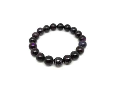 Szugilit golyó karkötő 10-11mm