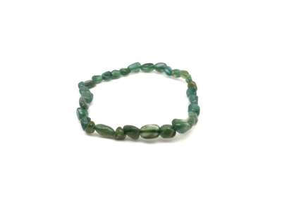 Apatit zöld pebble karkötő AB 6-10mm