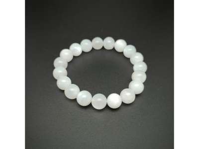 Holdkő golyó karkötő A 10-11mm