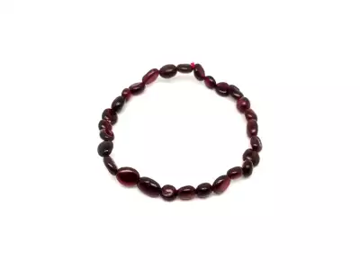 Gránát pebble karkötő A 6-10mm