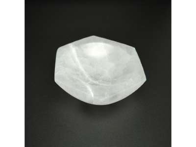 Szelenit hatszögletes tál 10cm