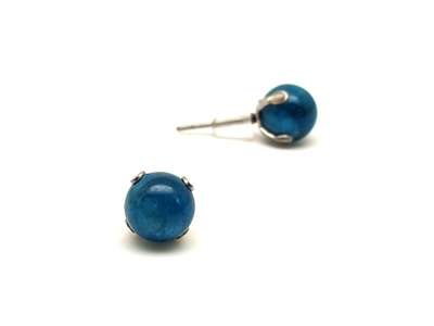 Fülbevaló golyó Apatit 8mm