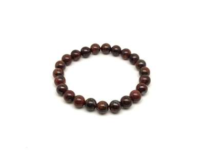 Jáspis golyó karkötő 8-8,5mm