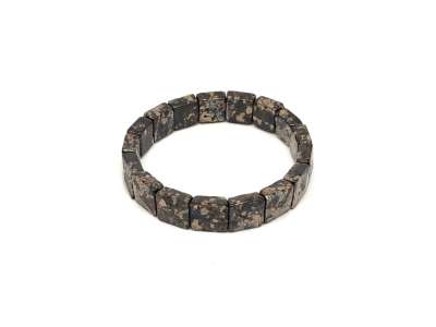 Pirit faz négyzet karkötő 11x11,5x6mm