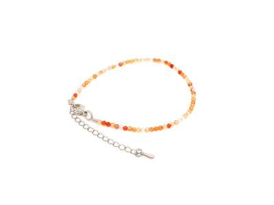 Karneol kapcsos állítható faz golyó kari 2-2,5mm