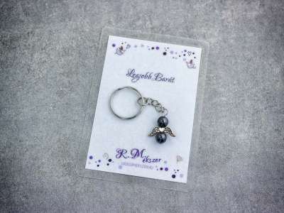 Legjobb barátomnak kulcstartó hematittal