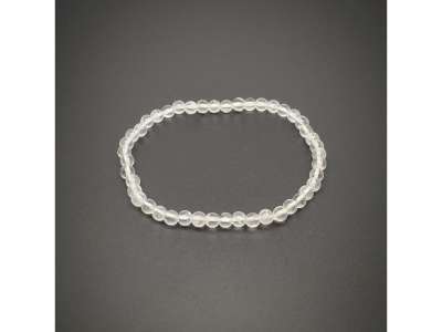Hegyikristály ásvány karkötő A minőség 4mm