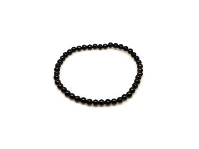 Ónix ásvány karkötő golyós 4mm