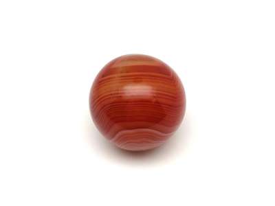 Achát vörös golyó 2,5-3cm