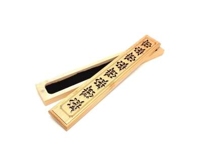 Fa Lótusz doboz 4x23,5cm