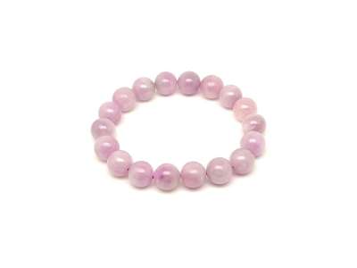 Kunzit golyó karkötő 11mm