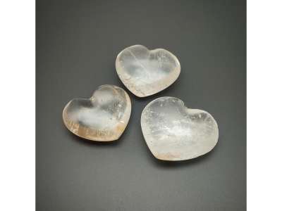 Szív Hegyikristály 3-4cm (MDG)