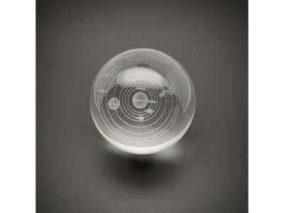 Üveg golyó naprendszer 6cm