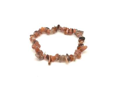 Barna Holdkő Splitter Karkötő