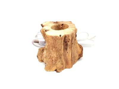 Fatörzs LED hangulatlámpa ásványokhoz 6×7-8 cm fehér