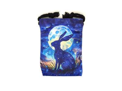 Holdtündér mintás szütyő – textil ajándéktasak 13x18 cm