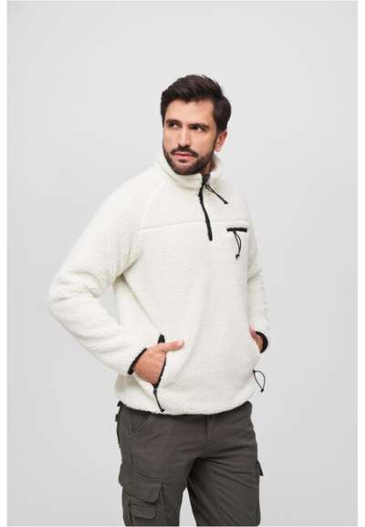 Brandit Teddyfleece Troyer white