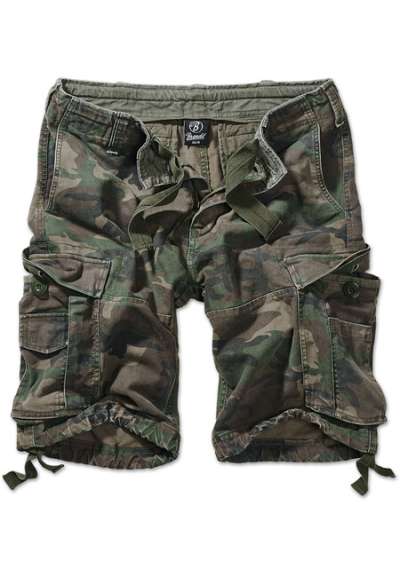 Brandit Vintage Cargo Shorts olive camo
