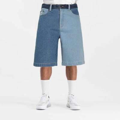 Rovid nadrág Karl Kani OG Block Denim Shorts blue