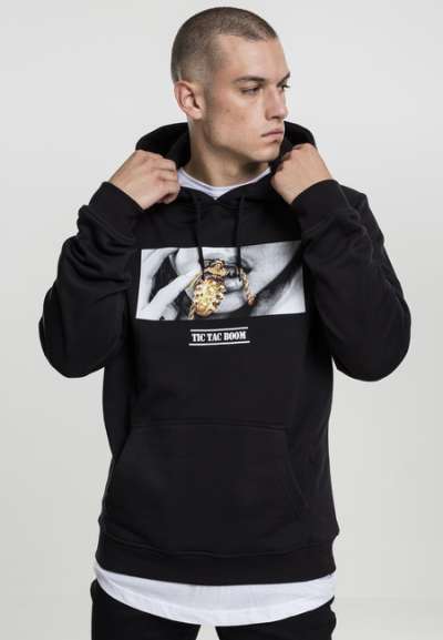 Mr. Tee Boom Hoody black