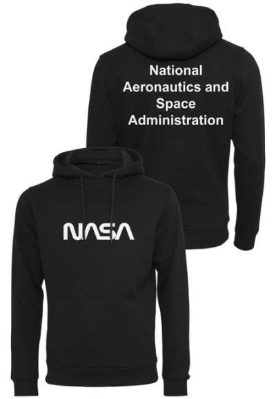 Mr. Tee NASA EMB Hoody black