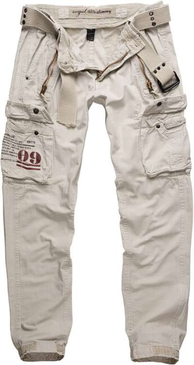 Nadrág Surplus Roayal Traveler Slimmy Royal White
