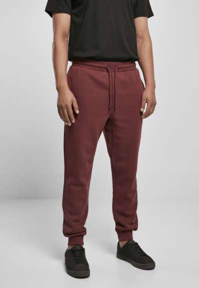 Urban Classics Basic Sweatpants cherry