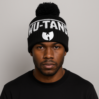Téli sapka Wu Logo Winter Cap Black
