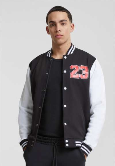 Mr. Tee Ballin 23 College Jacket blk/wht