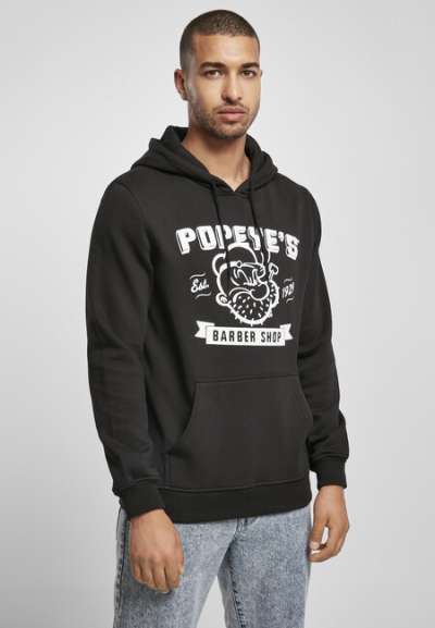 Mr. Tee Popeye Barber Shop Hoody black
